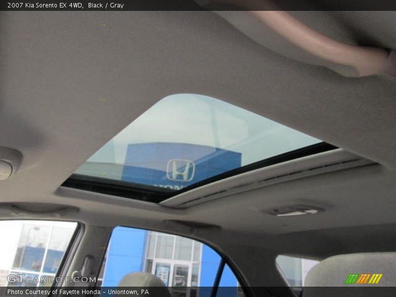 Black / Gray 2007 Kia Sorento EX 4WD
