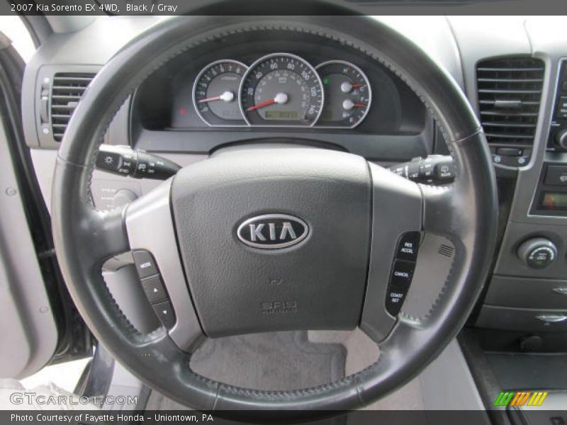 Black / Gray 2007 Kia Sorento EX 4WD