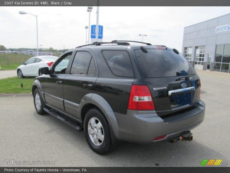 Black / Gray 2007 Kia Sorento EX 4WD