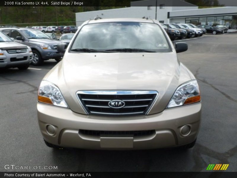 Sand Beige / Beige 2008 Kia Sorento LX 4x4