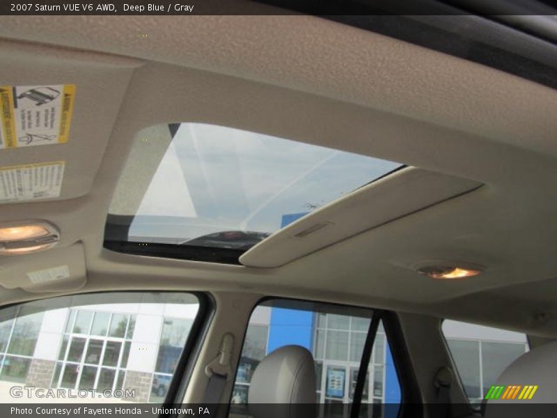 Deep Blue / Gray 2007 Saturn VUE V6 AWD