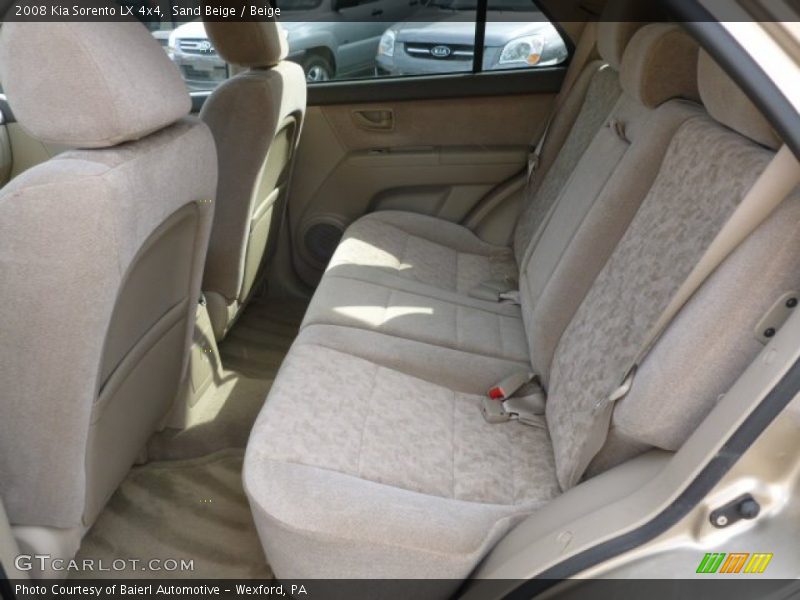 Sand Beige / Beige 2008 Kia Sorento LX 4x4