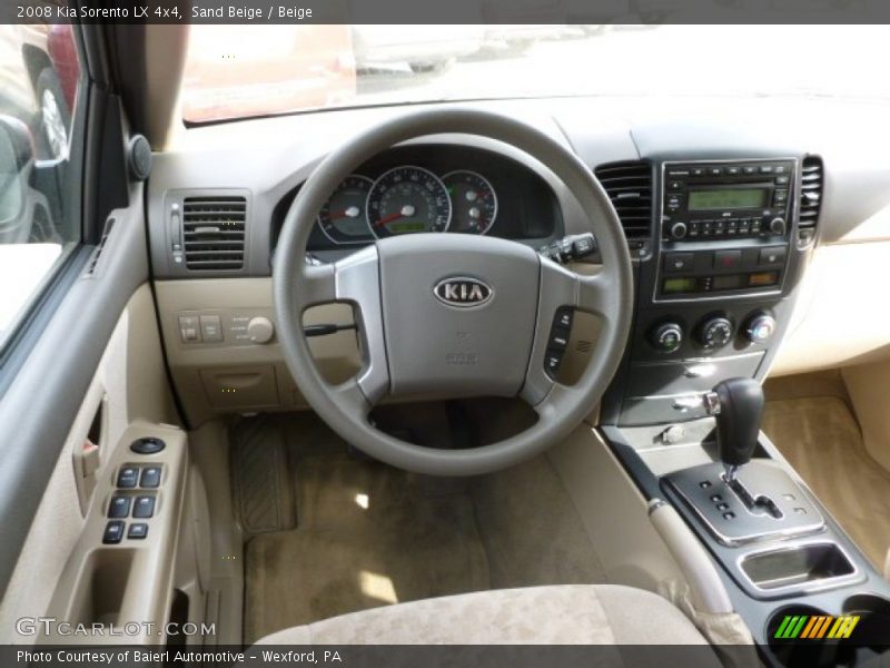 Sand Beige / Beige 2008 Kia Sorento LX 4x4