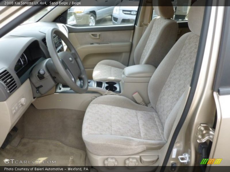 Sand Beige / Beige 2008 Kia Sorento LX 4x4