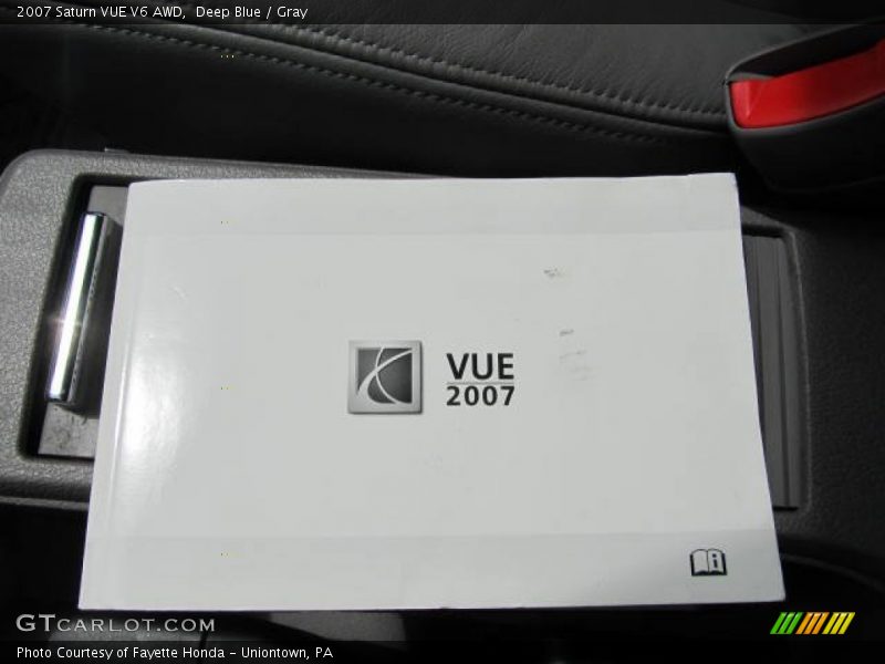 Deep Blue / Gray 2007 Saturn VUE V6 AWD