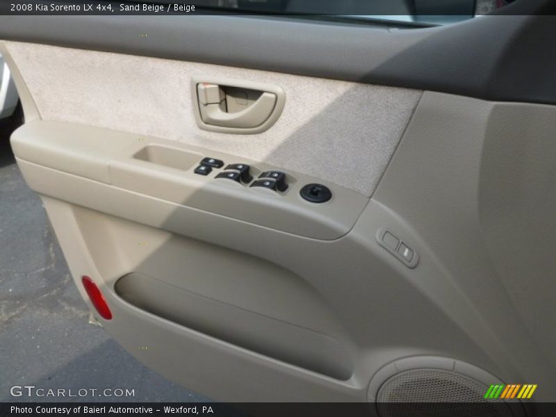 Sand Beige / Beige 2008 Kia Sorento LX 4x4