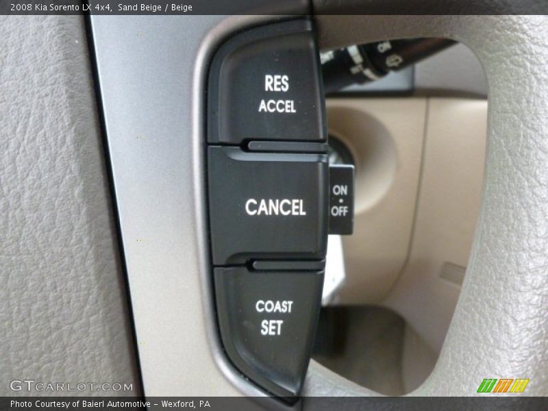 Sand Beige / Beige 2008 Kia Sorento LX 4x4