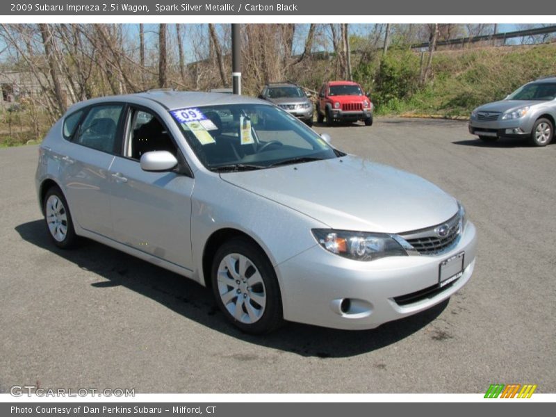 Spark Silver Metallic / Carbon Black 2009 Subaru Impreza 2.5i Wagon