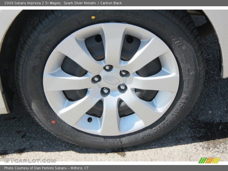 Spark Silver Metallic / Carbon Black 2009 Subaru Impreza 2.5i Wagon