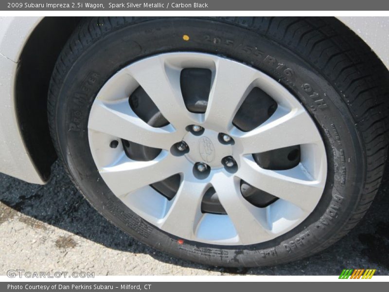 Spark Silver Metallic / Carbon Black 2009 Subaru Impreza 2.5i Wagon