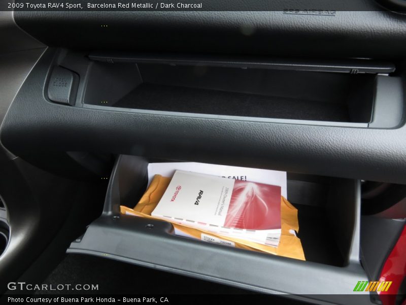 Barcelona Red Metallic / Dark Charcoal 2009 Toyota RAV4 Sport
