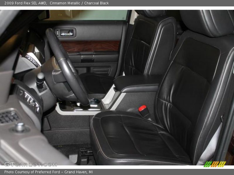 Cinnamon Metallic / Charcoal Black 2009 Ford Flex SEL AWD