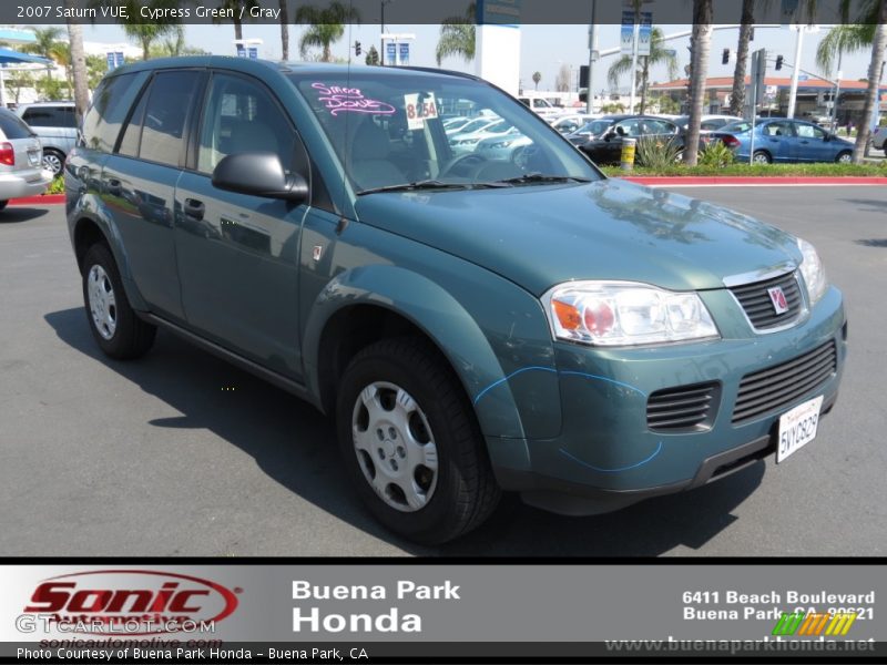 Cypress Green / Gray 2007 Saturn VUE