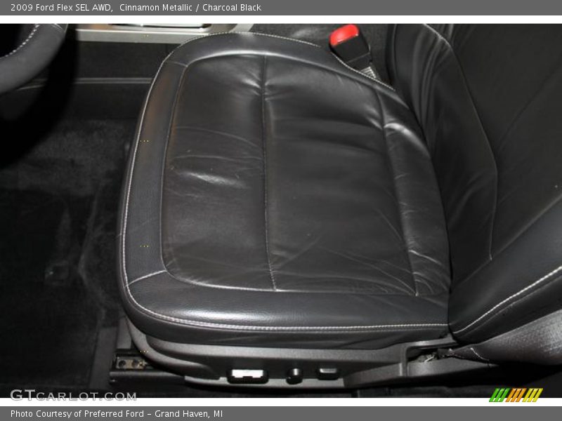 Cinnamon Metallic / Charcoal Black 2009 Ford Flex SEL AWD