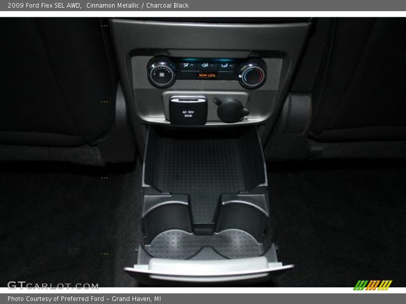 Cinnamon Metallic / Charcoal Black 2009 Ford Flex SEL AWD