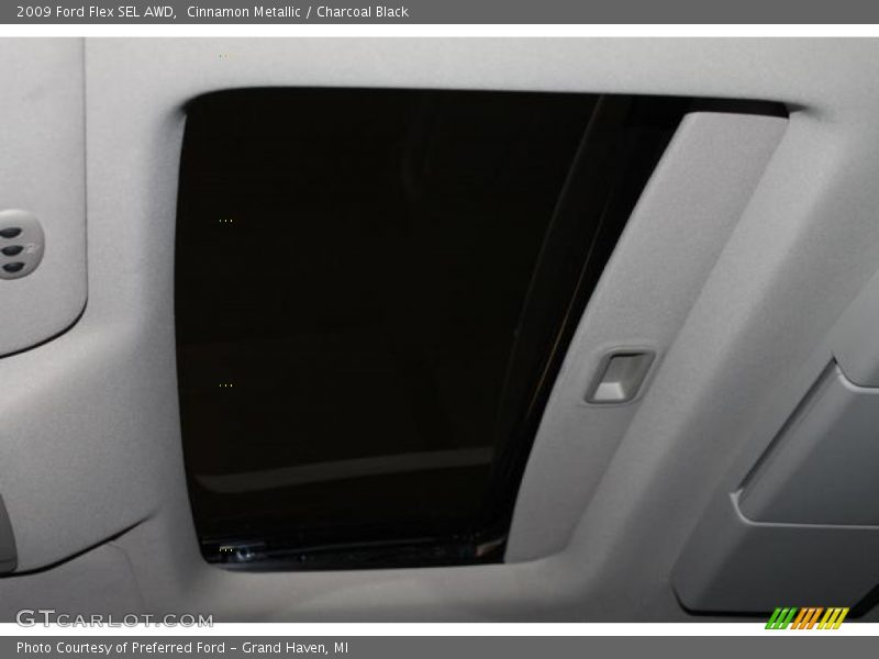 Cinnamon Metallic / Charcoal Black 2009 Ford Flex SEL AWD