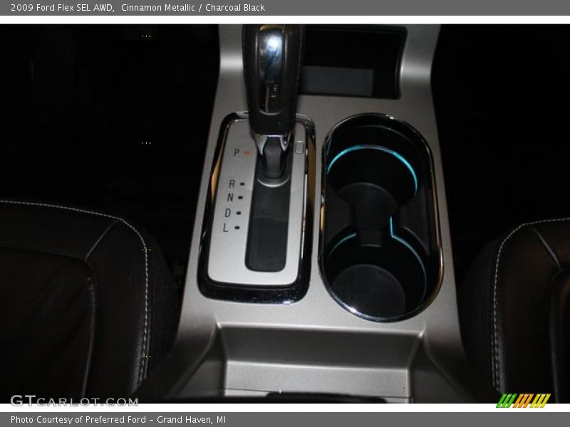 Cinnamon Metallic / Charcoal Black 2009 Ford Flex SEL AWD