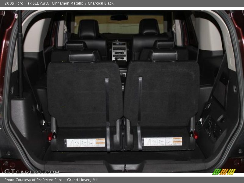 Cinnamon Metallic / Charcoal Black 2009 Ford Flex SEL AWD