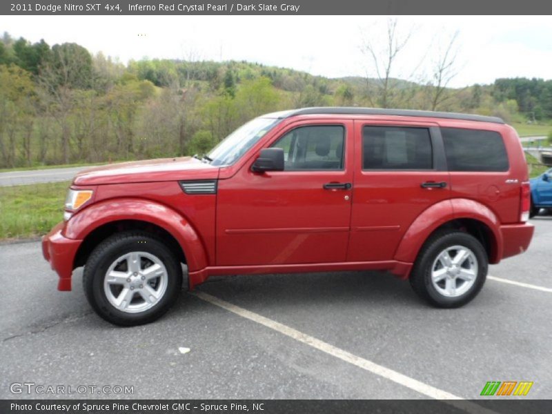  2011 Nitro SXT 4x4 Inferno Red Crystal Pearl