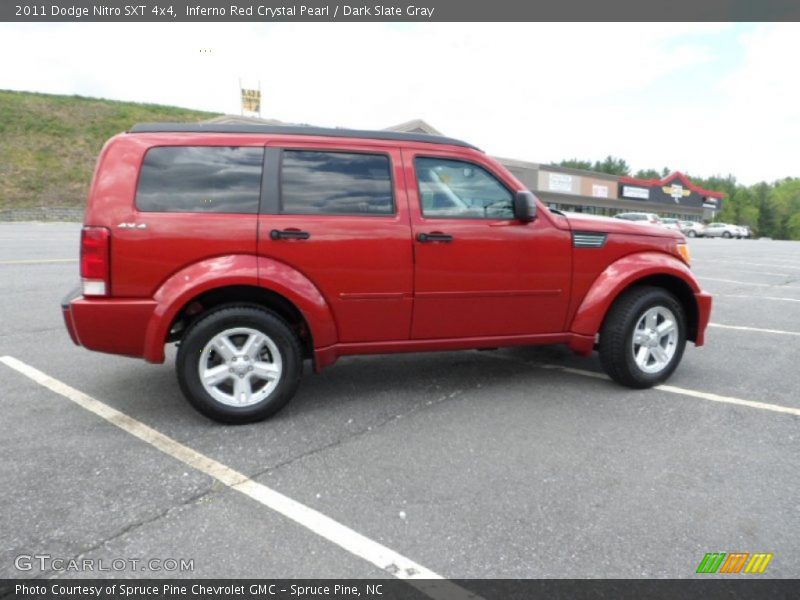  2011 Nitro SXT 4x4 Inferno Red Crystal Pearl