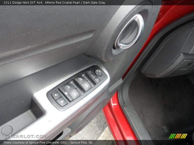 Inferno Red Crystal Pearl / Dark Slate Gray 2011 Dodge Nitro SXT 4x4