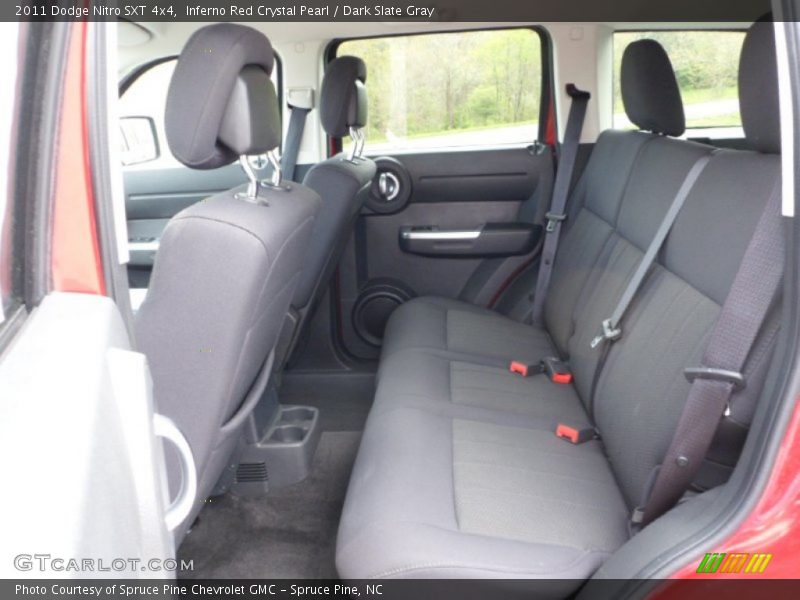 Rear Seat of 2011 Nitro SXT 4x4