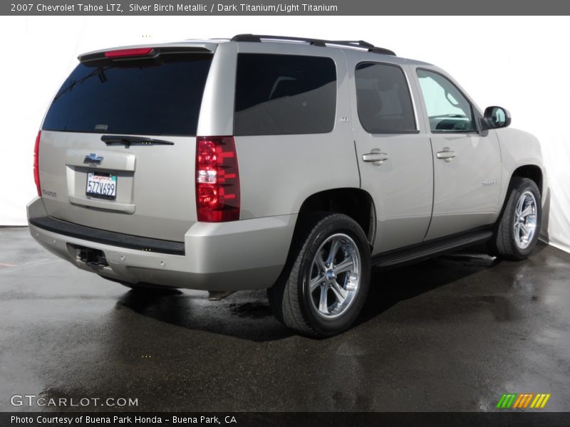 Silver Birch Metallic / Dark Titanium/Light Titanium 2007 Chevrolet Tahoe LTZ