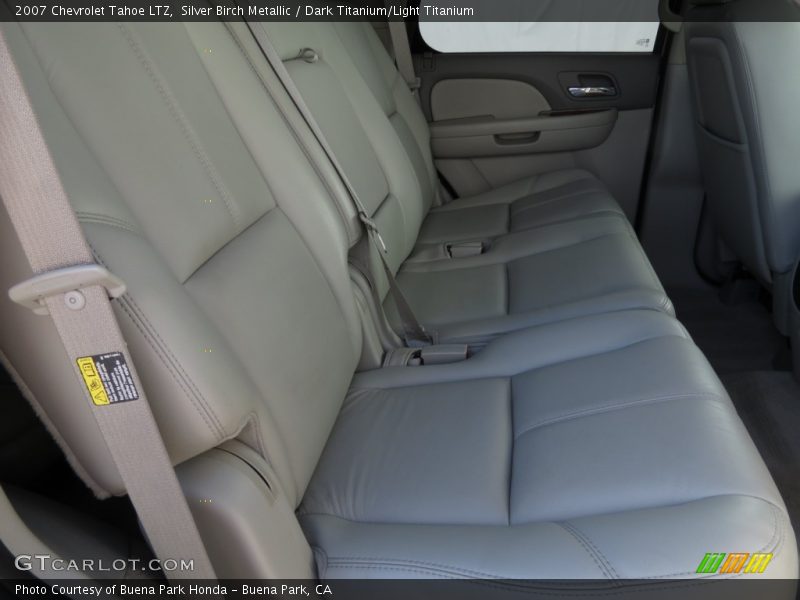 Silver Birch Metallic / Dark Titanium/Light Titanium 2007 Chevrolet Tahoe LTZ