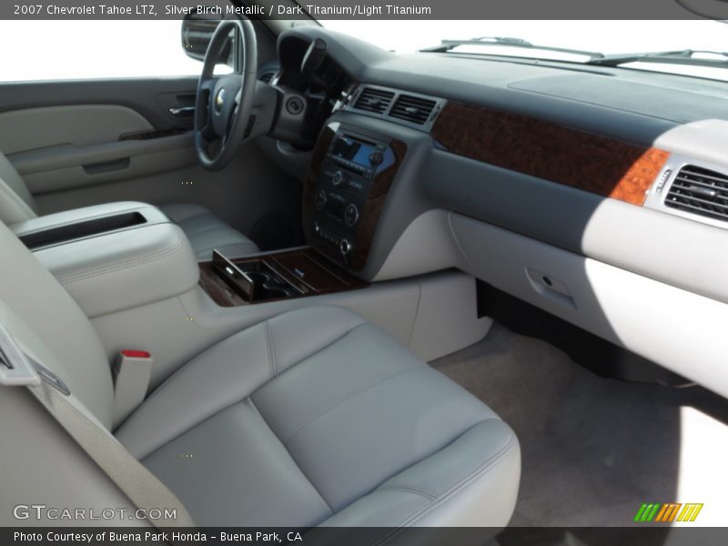 Silver Birch Metallic / Dark Titanium/Light Titanium 2007 Chevrolet Tahoe LTZ