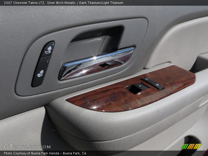Silver Birch Metallic / Dark Titanium/Light Titanium 2007 Chevrolet Tahoe LTZ