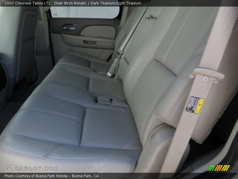 Silver Birch Metallic / Dark Titanium/Light Titanium 2007 Chevrolet Tahoe LTZ