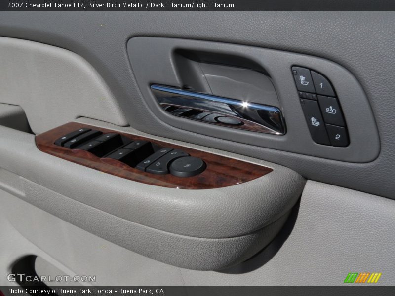 Silver Birch Metallic / Dark Titanium/Light Titanium 2007 Chevrolet Tahoe LTZ
