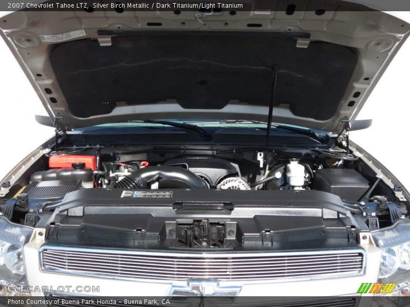 Silver Birch Metallic / Dark Titanium/Light Titanium 2007 Chevrolet Tahoe LTZ