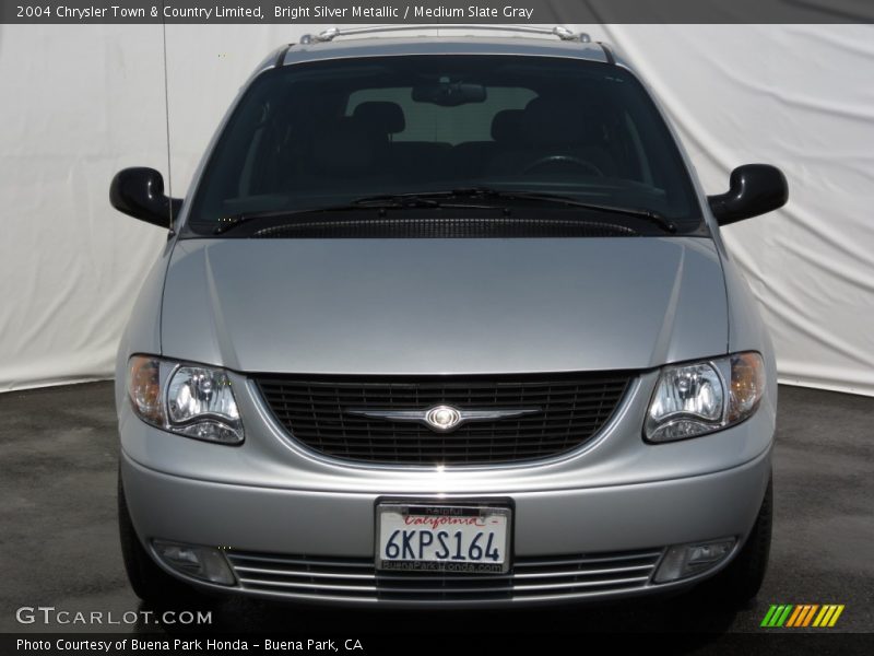 Bright Silver Metallic / Medium Slate Gray 2004 Chrysler Town & Country Limited