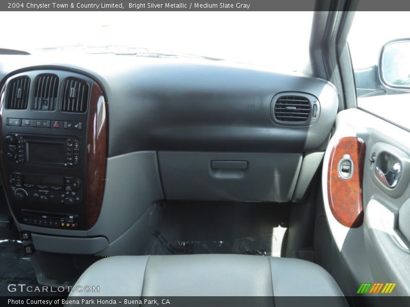 Bright Silver Metallic / Medium Slate Gray 2004 Chrysler Town & Country Limited
