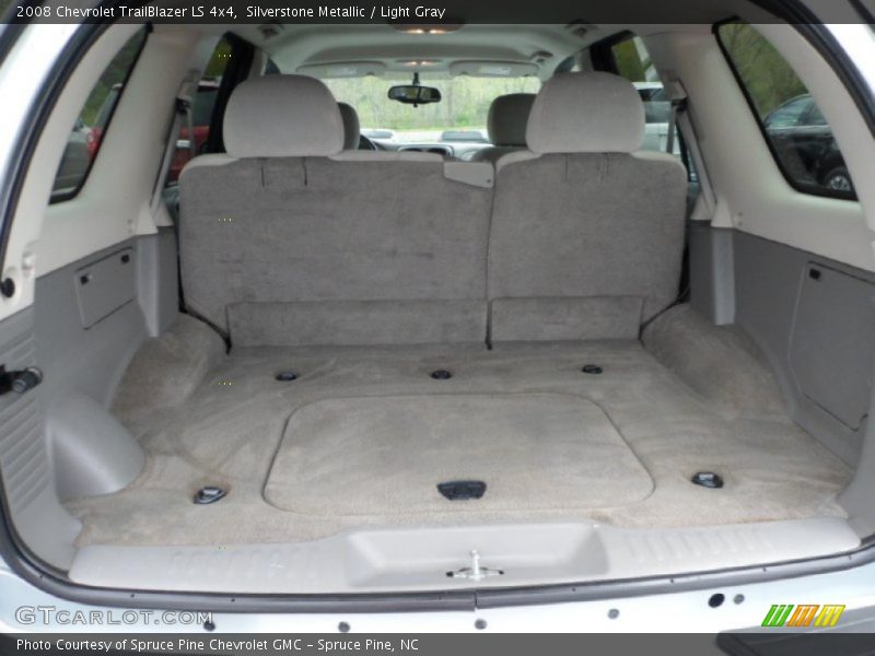 Silverstone Metallic / Light Gray 2008 Chevrolet TrailBlazer LS 4x4