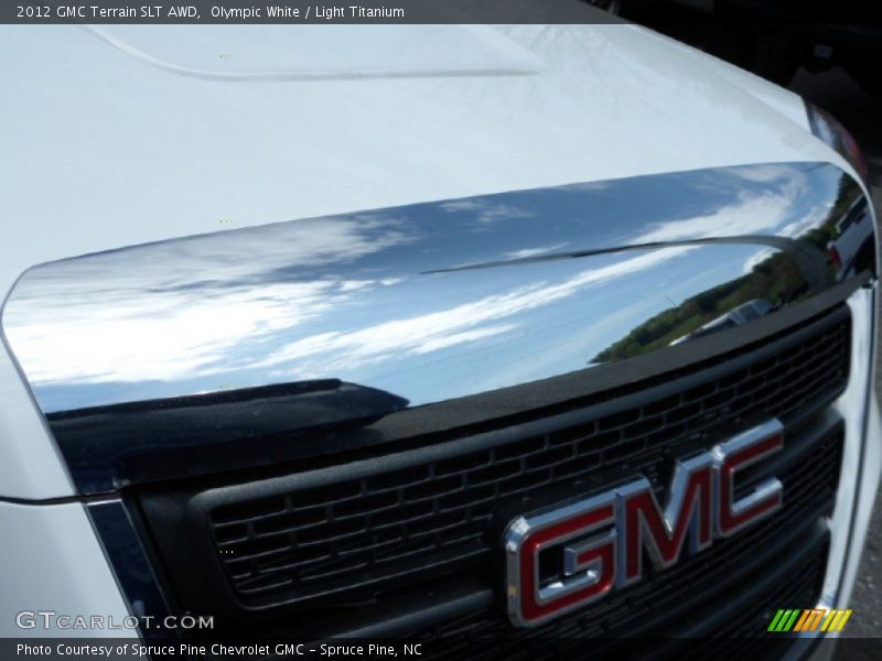 Olympic White / Light Titanium 2012 GMC Terrain SLT AWD