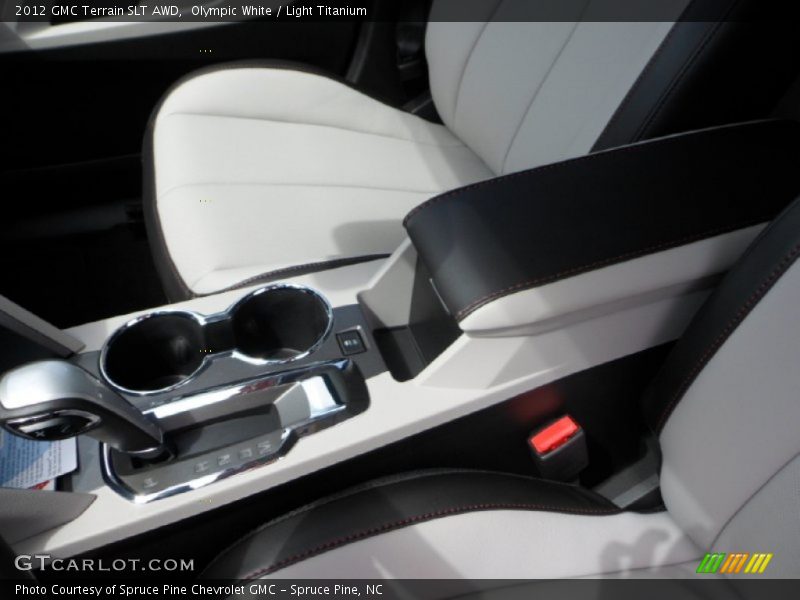 Olympic White / Light Titanium 2012 GMC Terrain SLT AWD