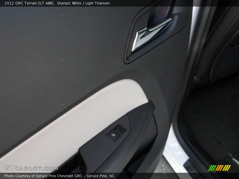 Olympic White / Light Titanium 2012 GMC Terrain SLT AWD