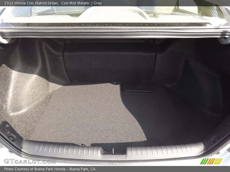 Cool Mist Metallic / Gray 2012 Honda Civic Hybrid Sedan