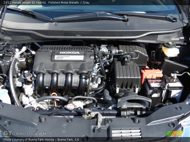  2012 Insight EX Hybrid Engine - 1.3 Liter SOHC 8-Valve i-VTEC 4 Cylinder Gasoline/Electric Hybrid