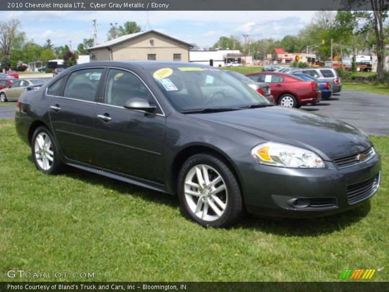 Cyber Gray Metallic / Ebony 2010 Chevrolet Impala LTZ