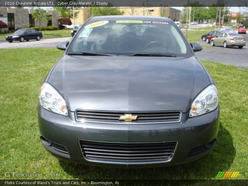 Cyber Gray Metallic / Ebony 2010 Chevrolet Impala LTZ