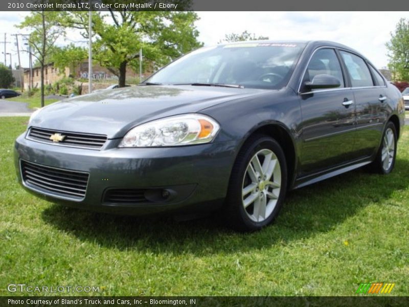 Cyber Gray Metallic / Ebony 2010 Chevrolet Impala LTZ