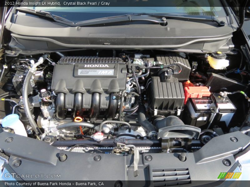  2012 Insight LX Hybrid Engine - 1.3 Liter SOHC 8-Valve i-VTEC 4 Cylinder Gasoline/Electric Hybrid