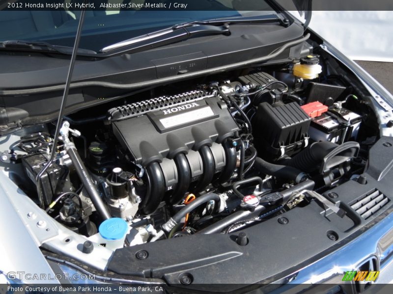  2012 Insight LX Hybrid Engine - 1.3 Liter SOHC 8-Valve i-VTEC 4 Cylinder Gasoline/Electric Hybrid