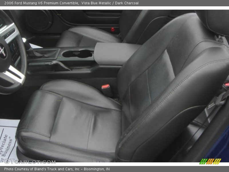 Vista Blue Metallic / Dark Charcoal 2006 Ford Mustang V6 Premium Convertible