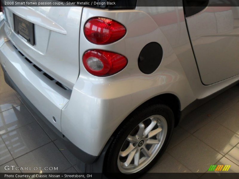 Silver Metallic / Design Black 2008 Smart fortwo passion coupe