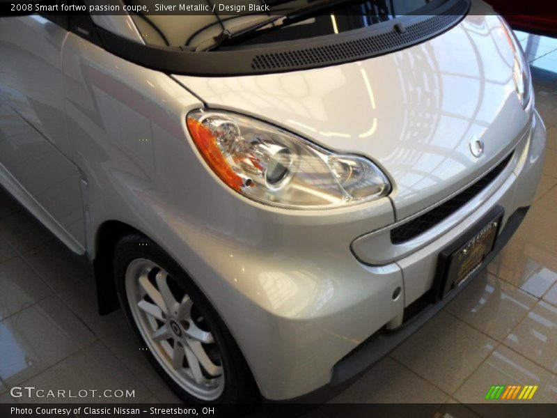 Silver Metallic / Design Black 2008 Smart fortwo passion coupe