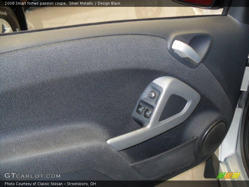 Silver Metallic / Design Black 2008 Smart fortwo passion coupe